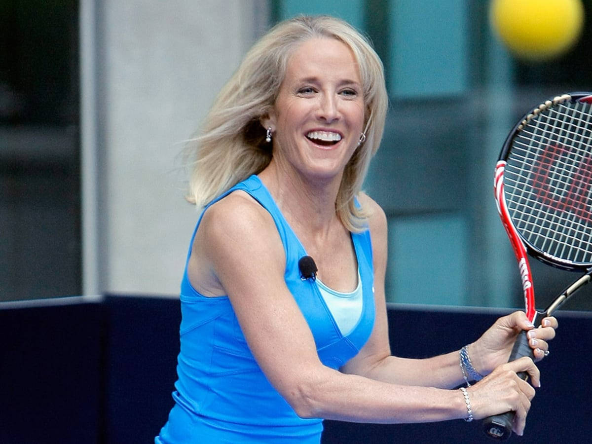 Tracy Austin, former number one tennis player, blonde woman, SD Desktop Wallpaper