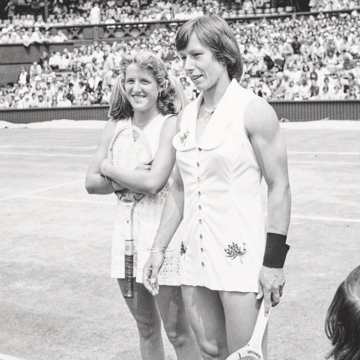 Tracy Austin, tennis players, sunlit court, SD Desktop Wallpaper