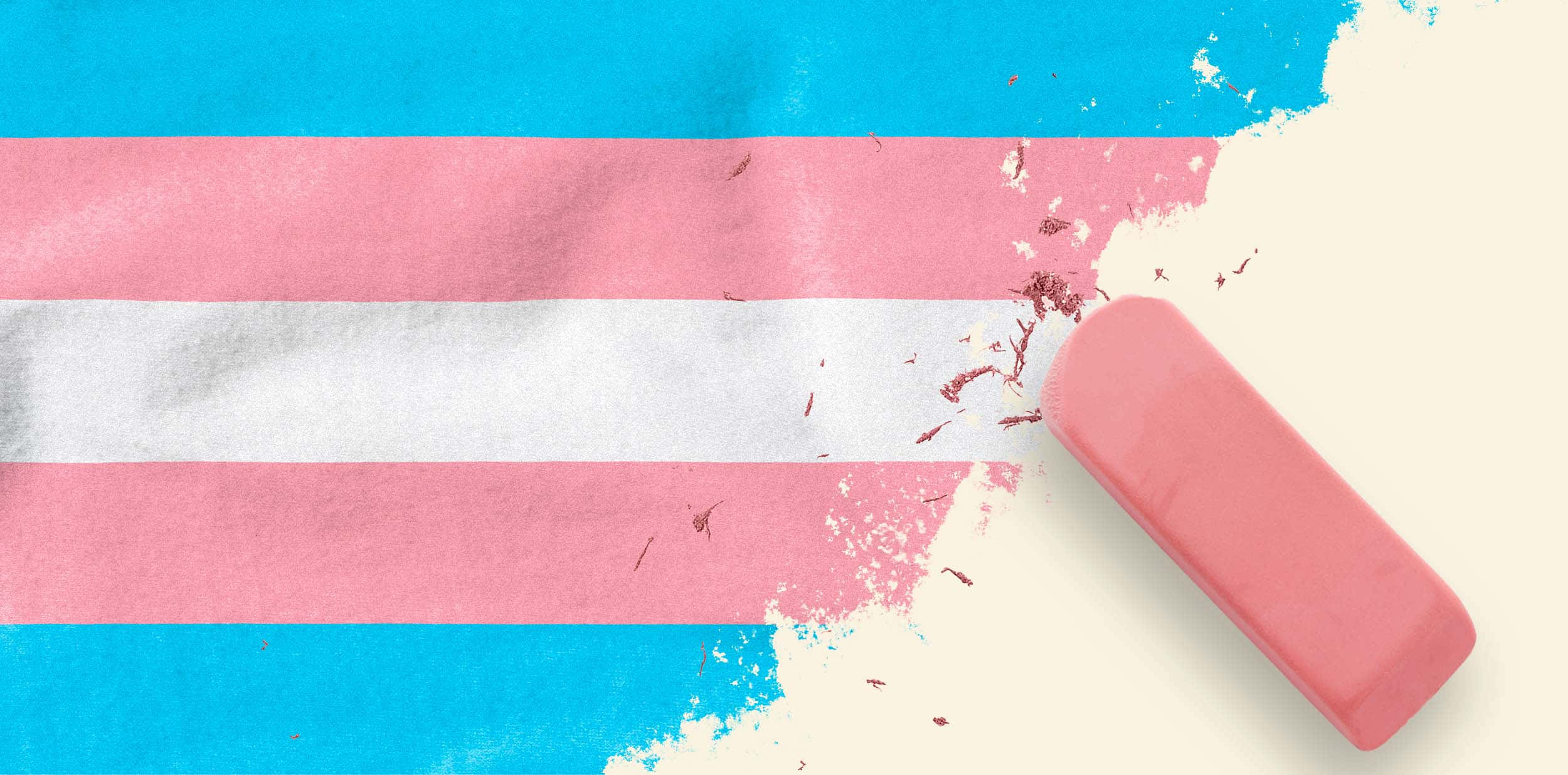 trans flag, pink eraser, pink stripe, Full HD Desktop Wallpaper