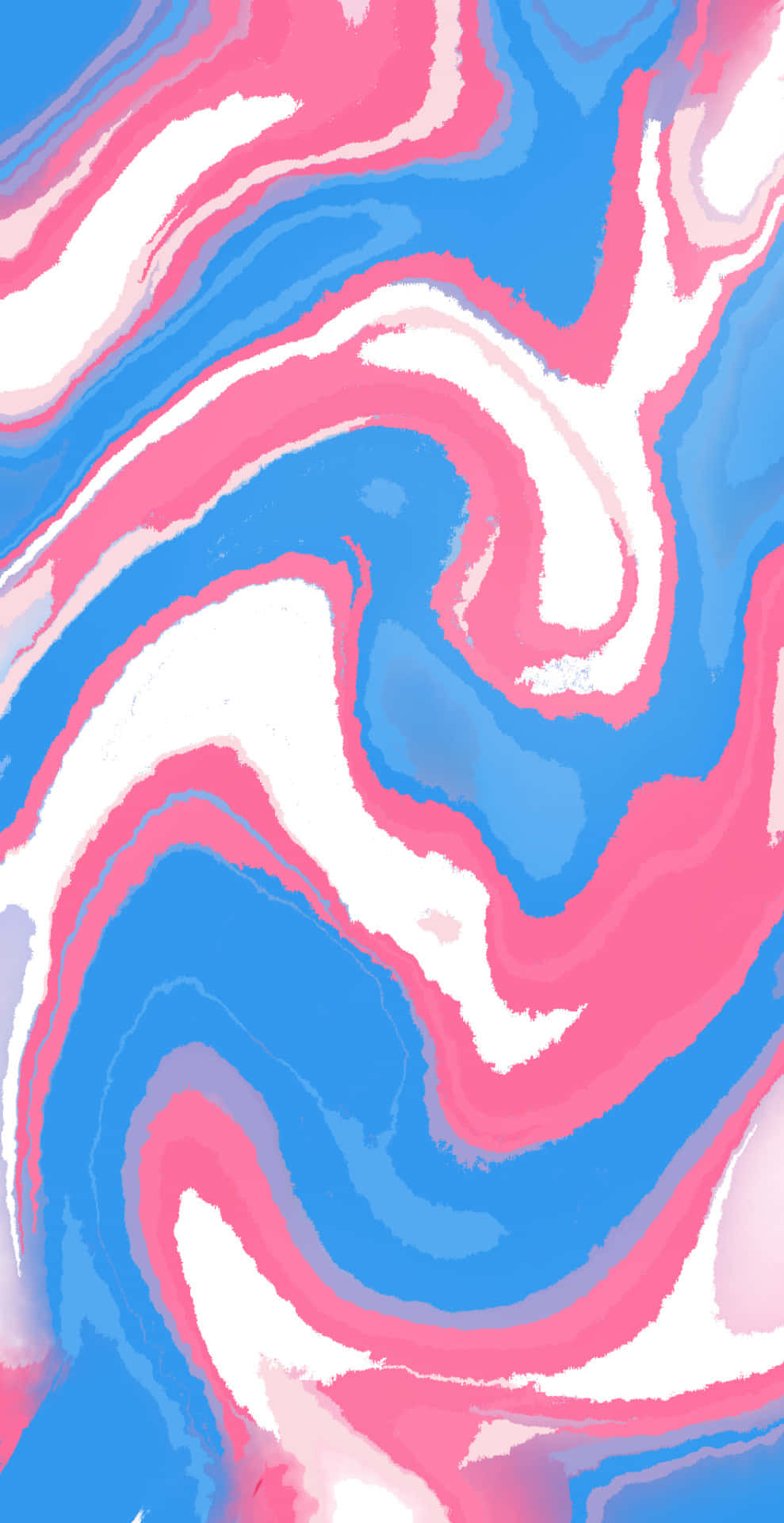 pink and blue swirled pattern, blue background, liquid marble, Full HD Phone Wallpaper