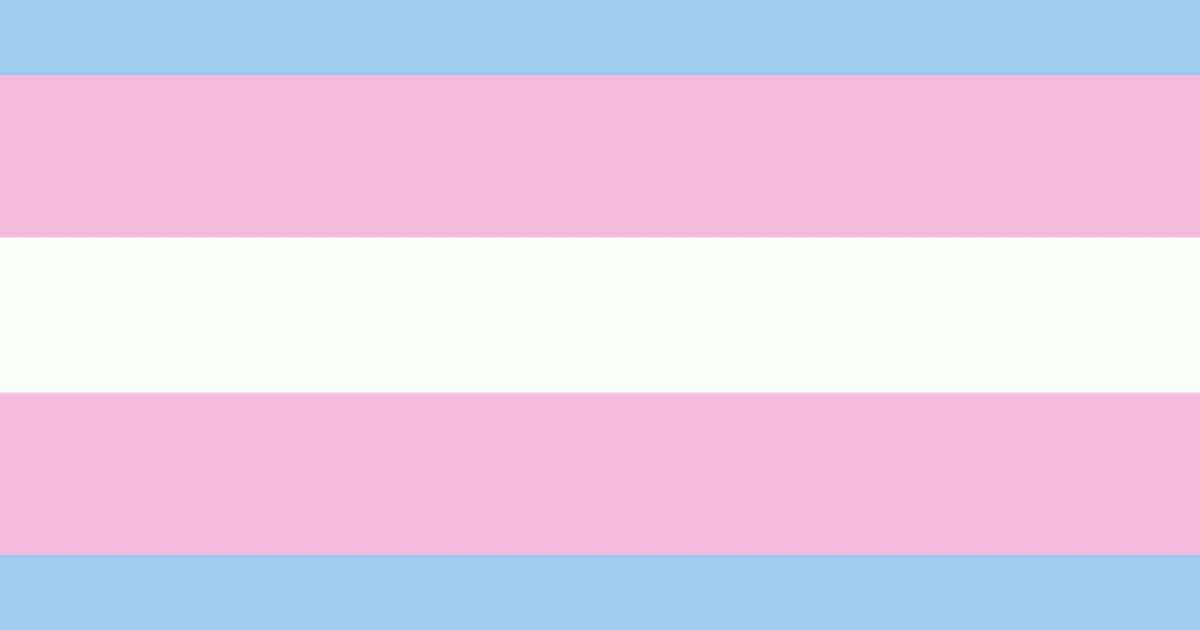 Trans Flag, light blue, pink, SD Desktop Wallpaper
