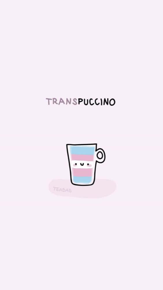 transpuccino, sassy sassy, pink blue stripes, SD Phone Wallpaper