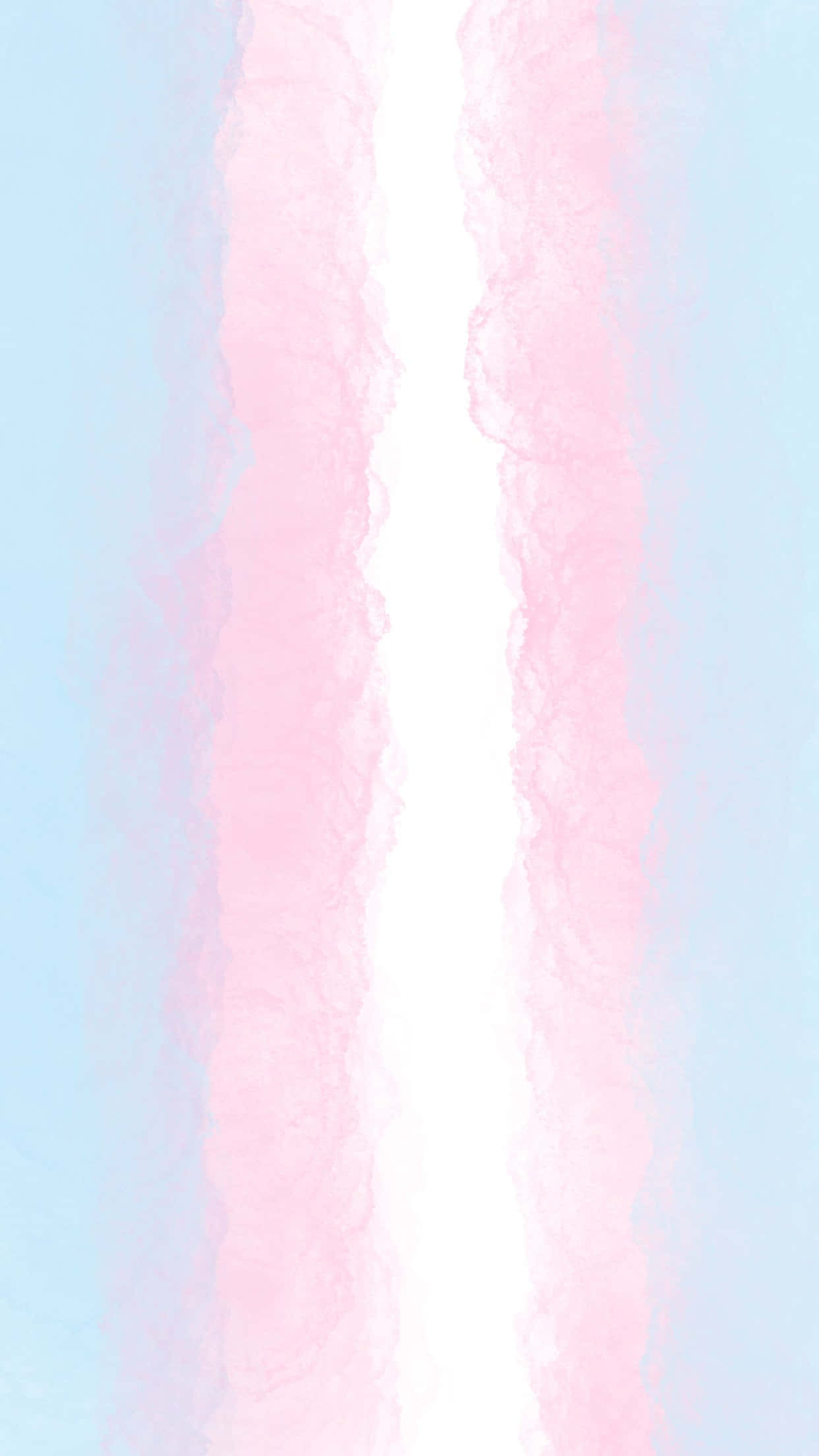 pink, blue, watercolor, Full HD Phone Wallpaper