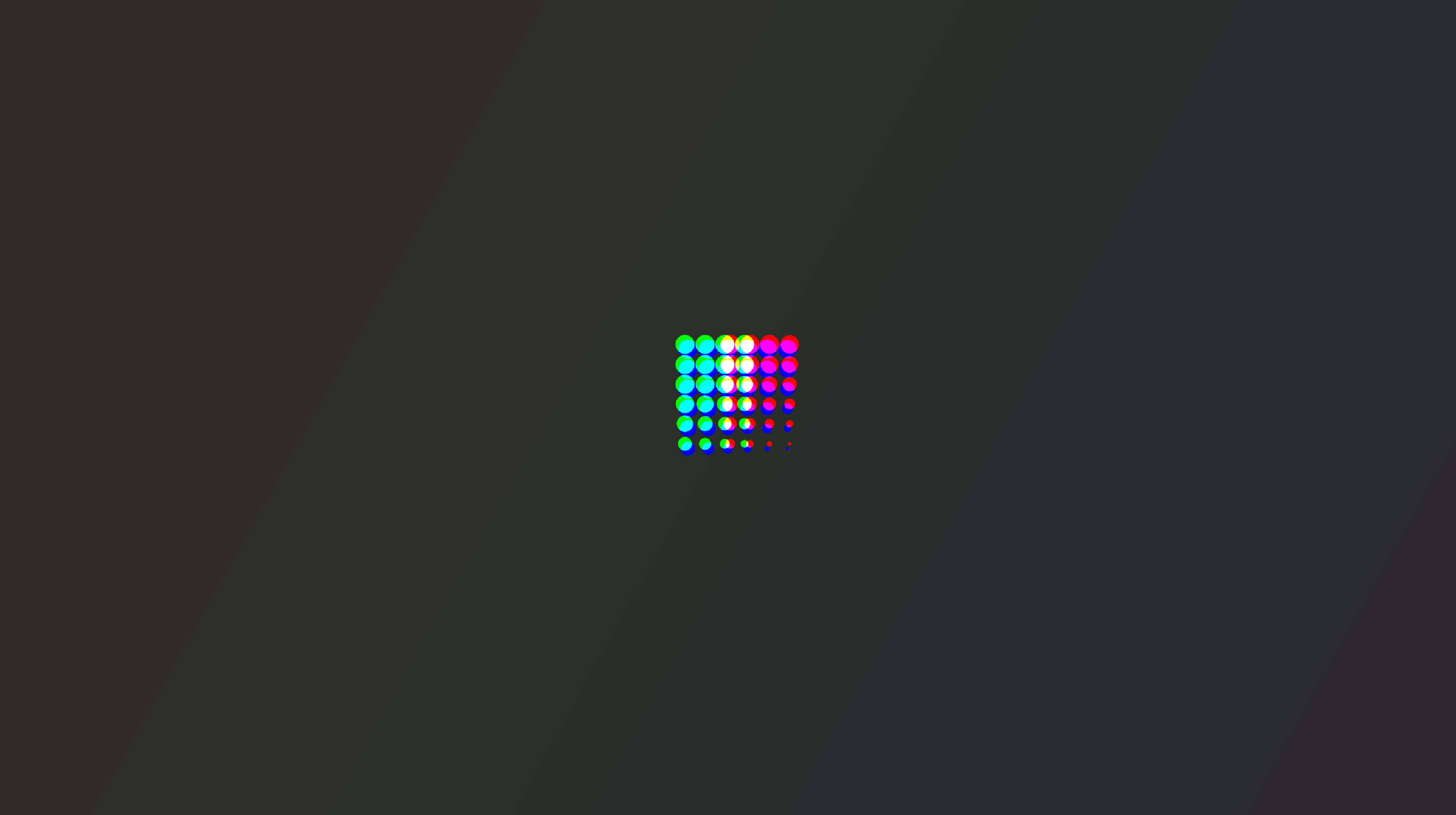 Trans Pride, multicolored dots, dark gradient background, 4K Desktop Wallpaper
