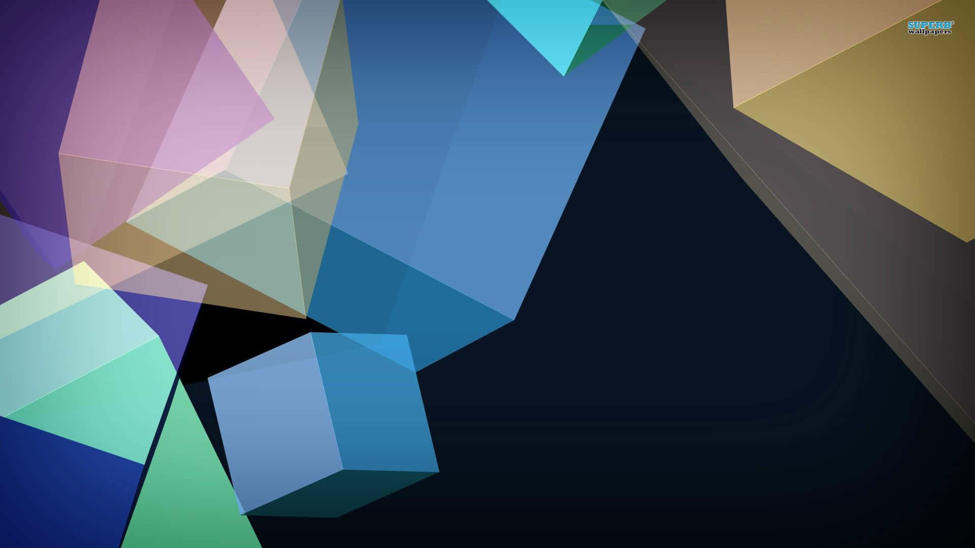 Translucent Surface, pastel hues, bold hues, Full HD Desktop Wallpaper