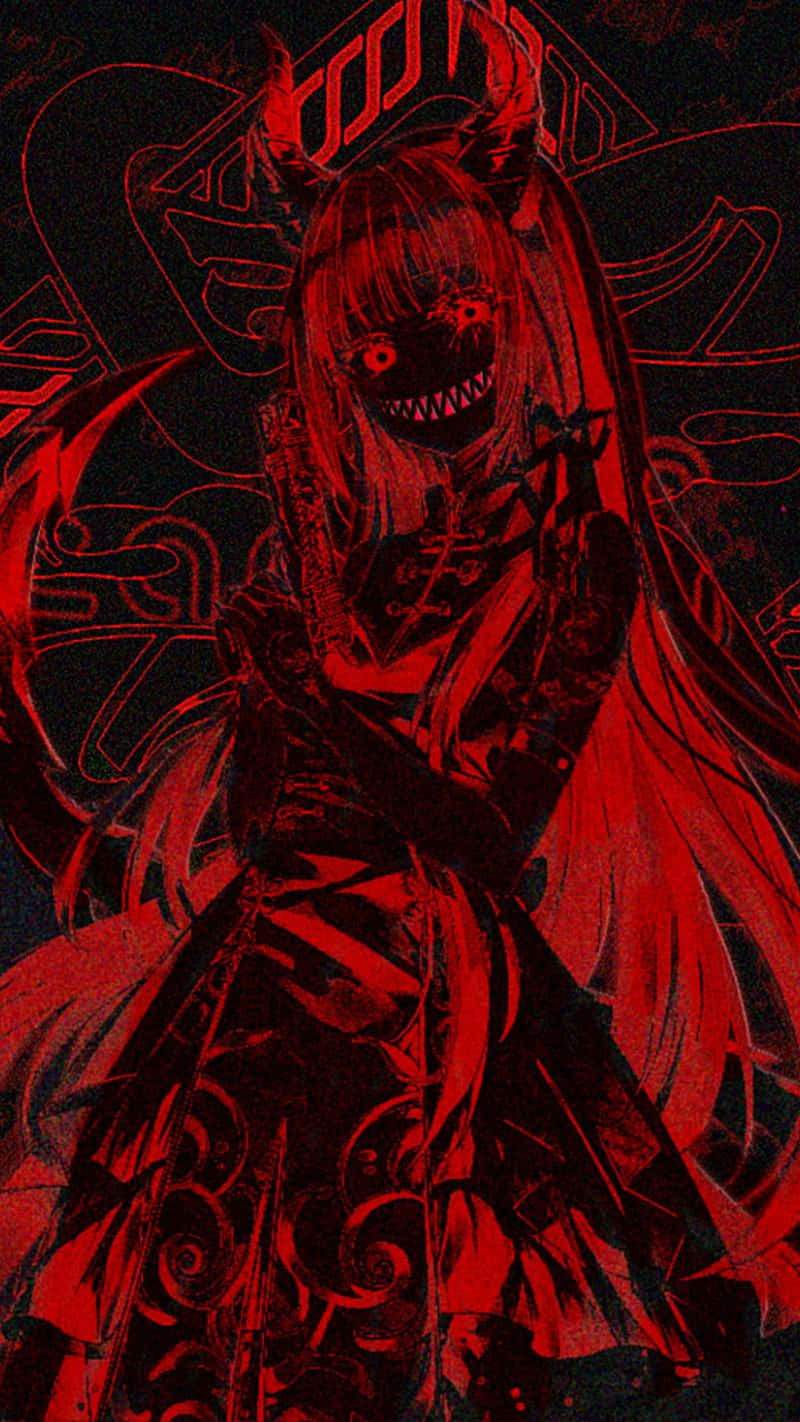 Trash Gang, glowing red eyes, sharp teeth, HD Phone Wallpaper