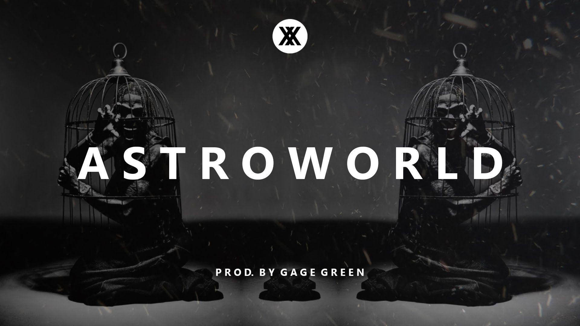 Travis Scott Astroworld, skeletal figures, birdcages, Full HD Desktop Wallpaper