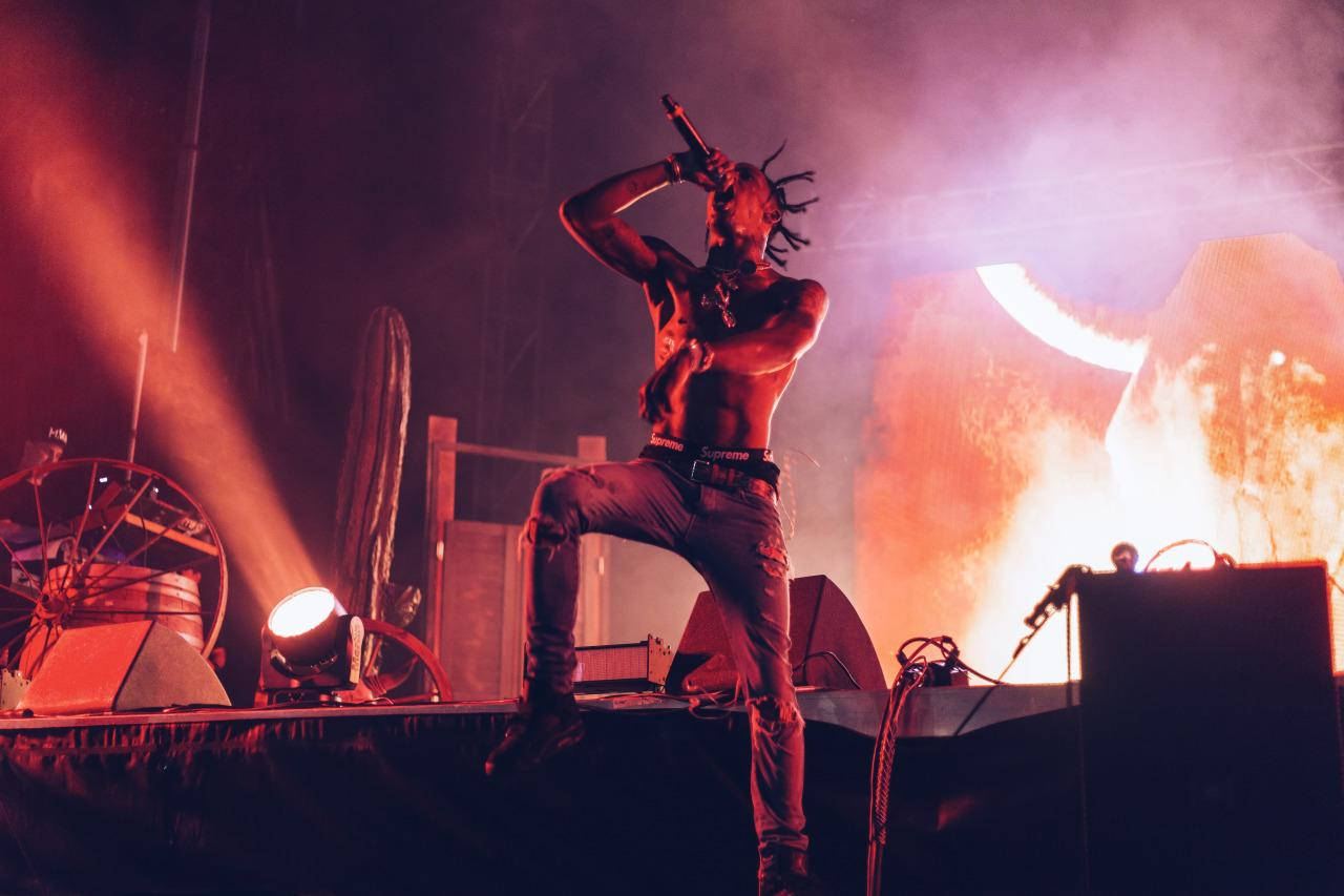 Travis Scott, Jack Boys, stage, HD Desktop Wallpaper