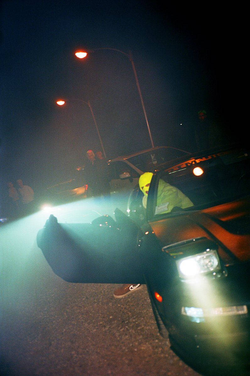 Travis Scott Jack Boys, bright yellow helmet, car door, SD Phone Wallpaper