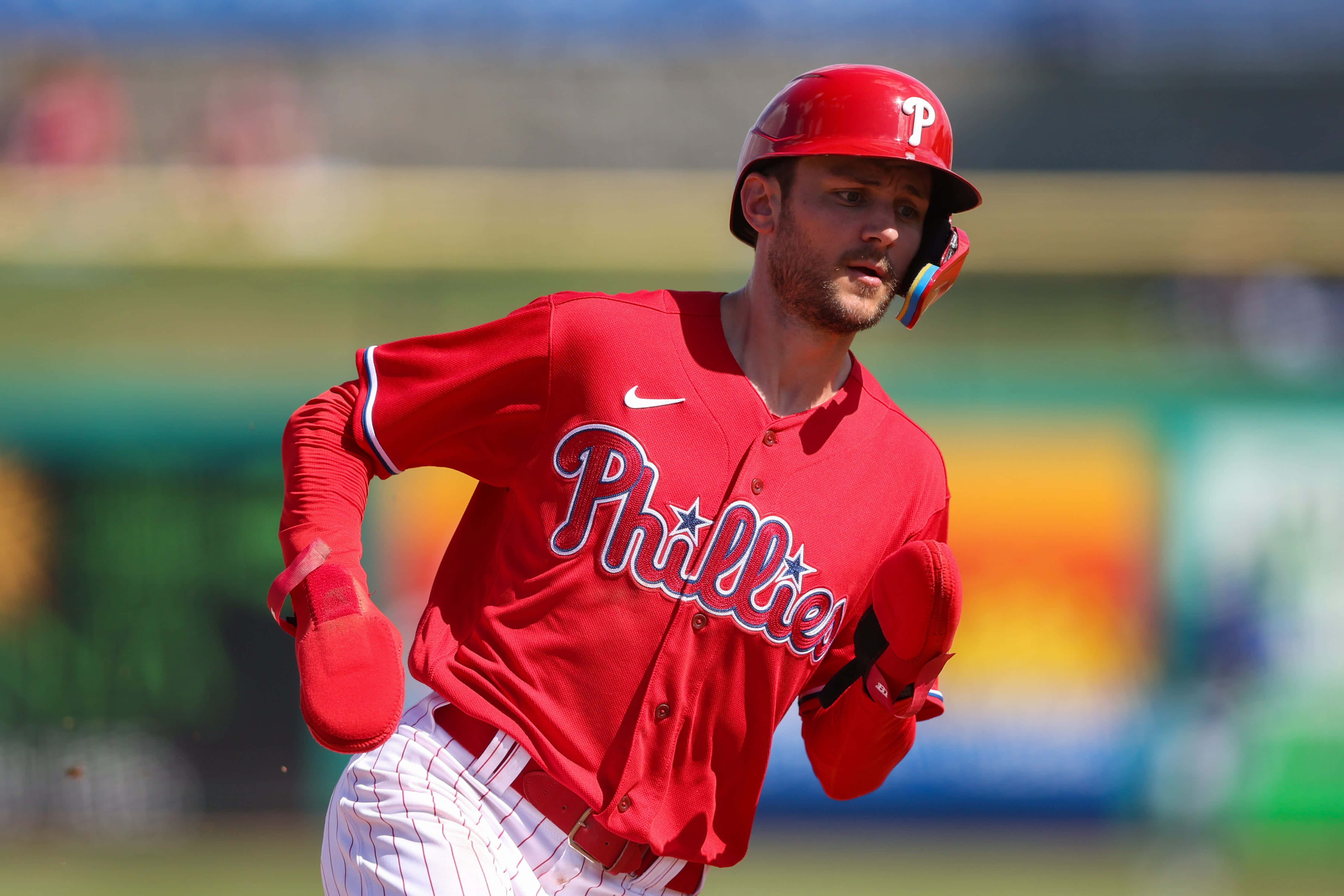 Trea Turner, Phillies, red uniform, 4K Desktop Wallpaper