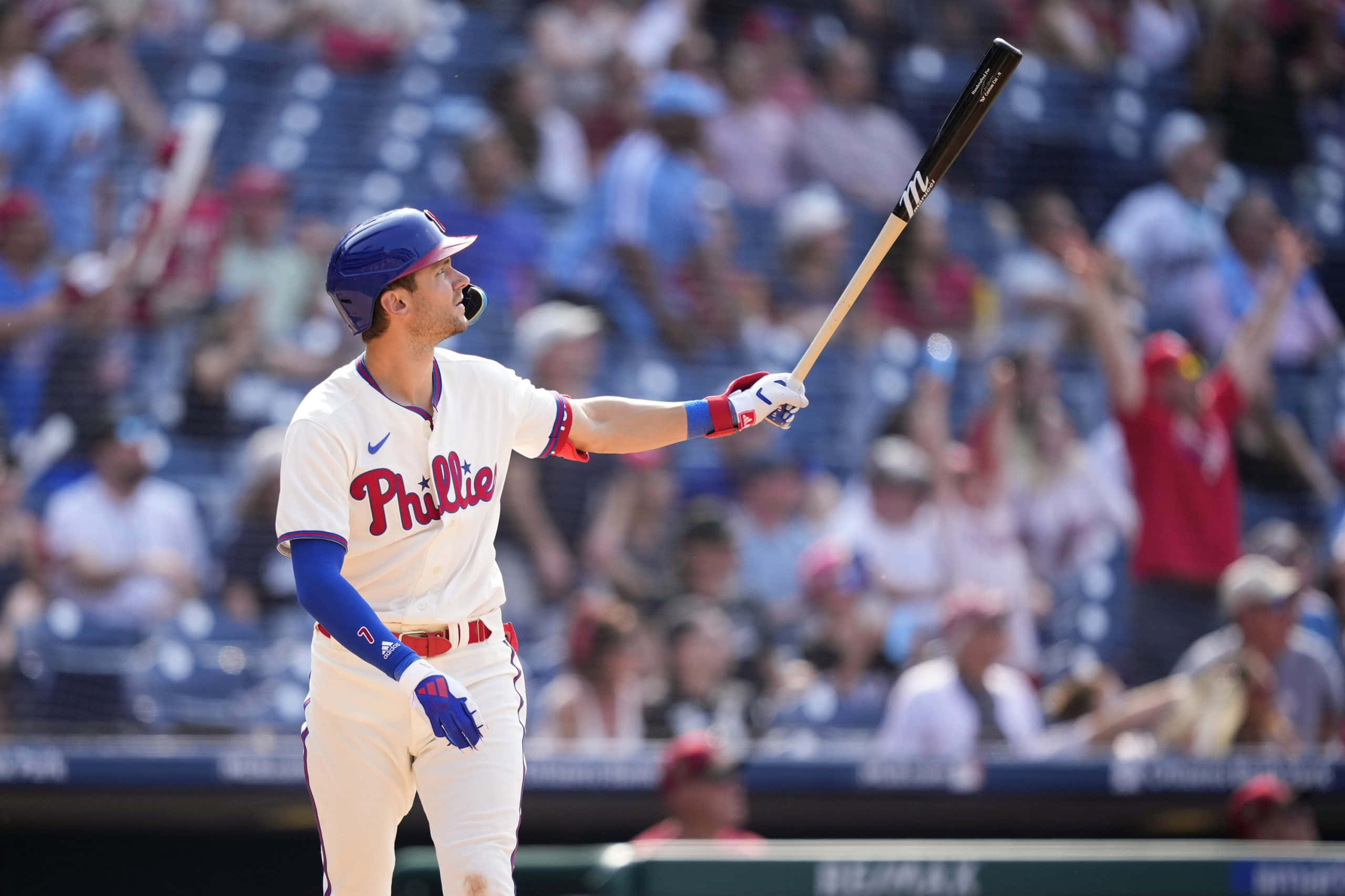 Trea Turner, Phillies, white uniform, 2K Desktop Wallpaper
