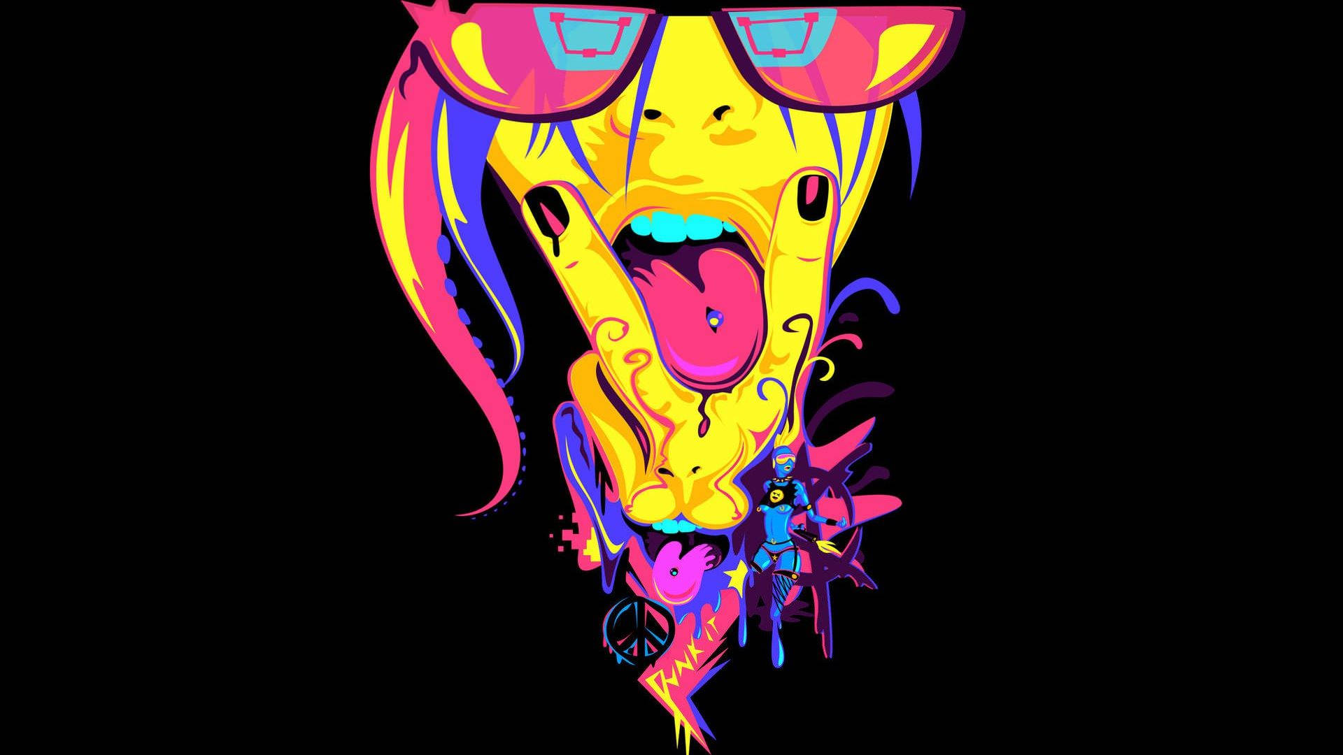 Trending Boy Oh Boy Cover, yellow face, sunglasses, Full HD Desktop Wallpaper