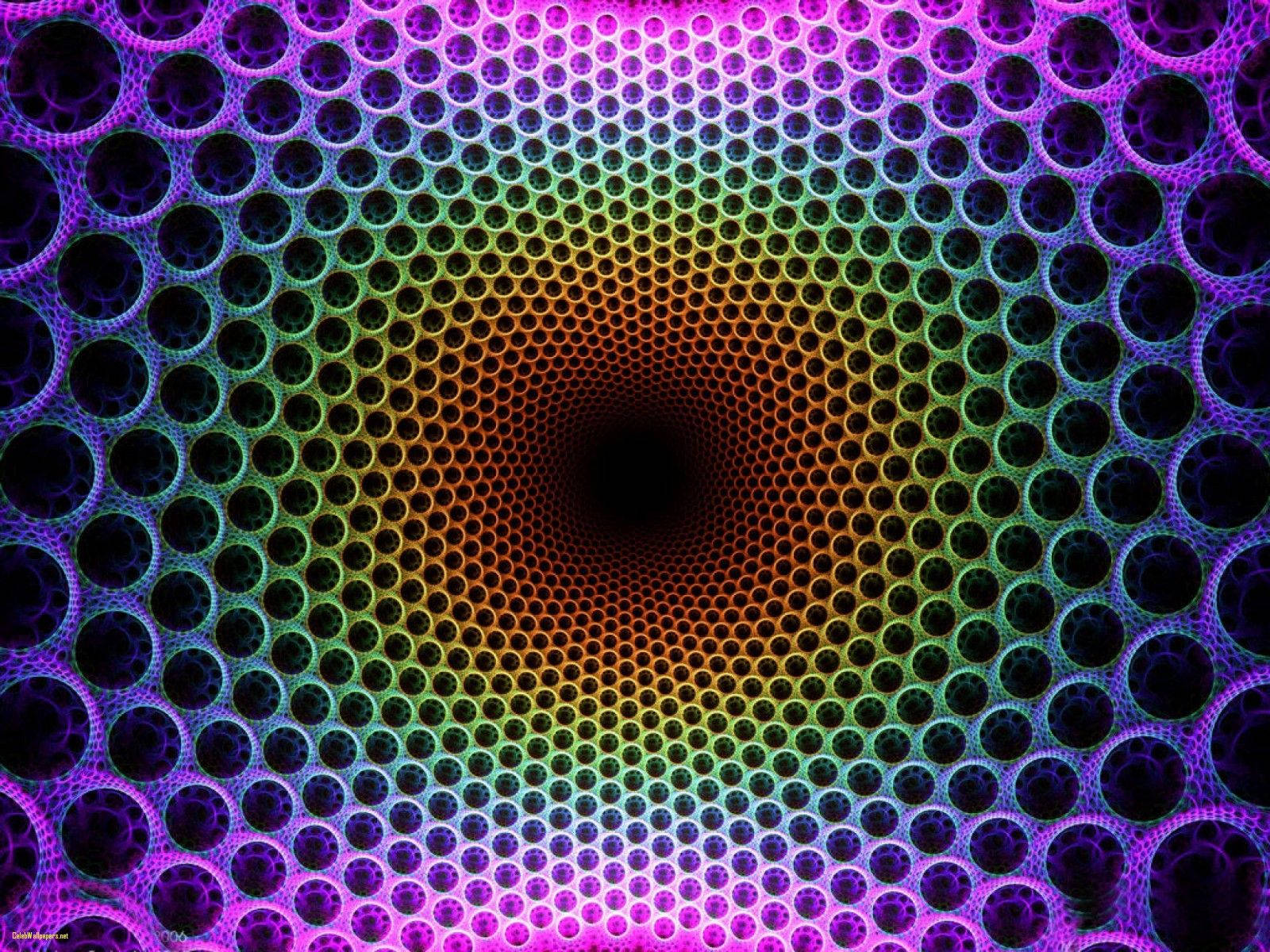 Trending, trippy spiral optical illusion, concentric circles, HD Desktop Wallpaper