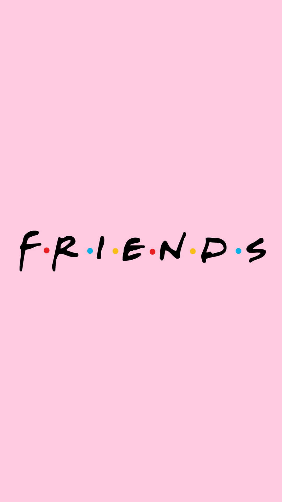 Trendy iPhone, friends, iconic TV show logo, Full HD Phone Wallpaper