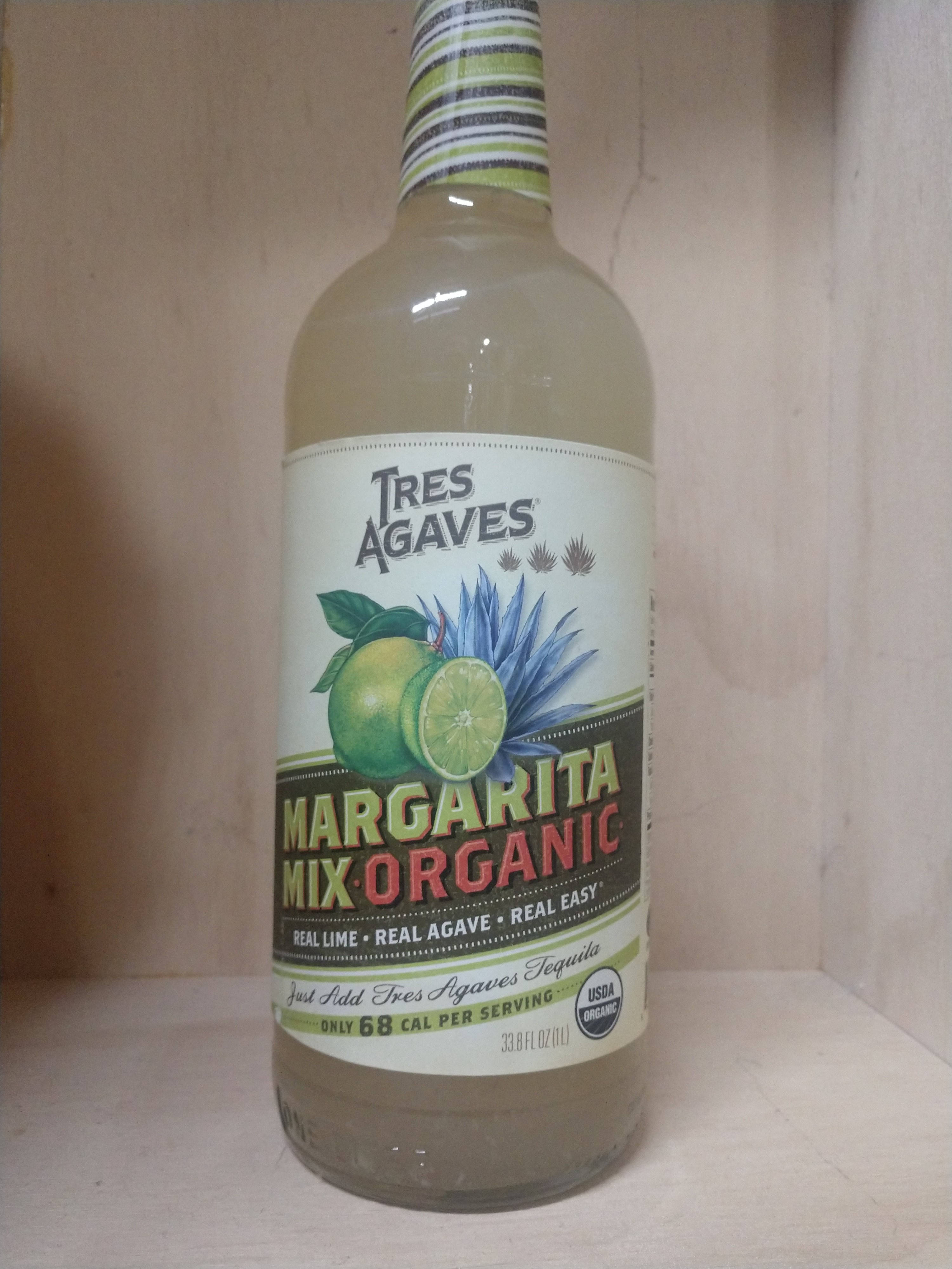 Tres Agaves Margarita Mix Organic, striped cap, lime agave imagery, 4K Phone Wallpaper