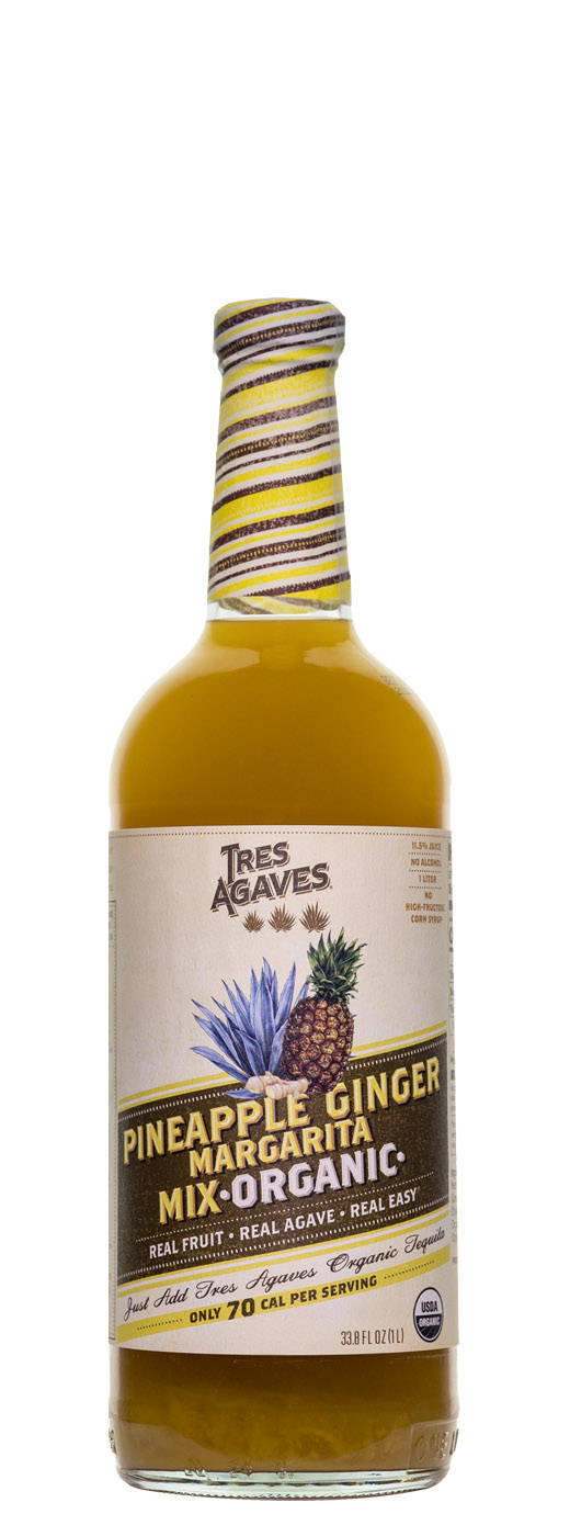 Tres Agaves, pineapple ginger margarita mix, organic, HD Phone Wallpaper