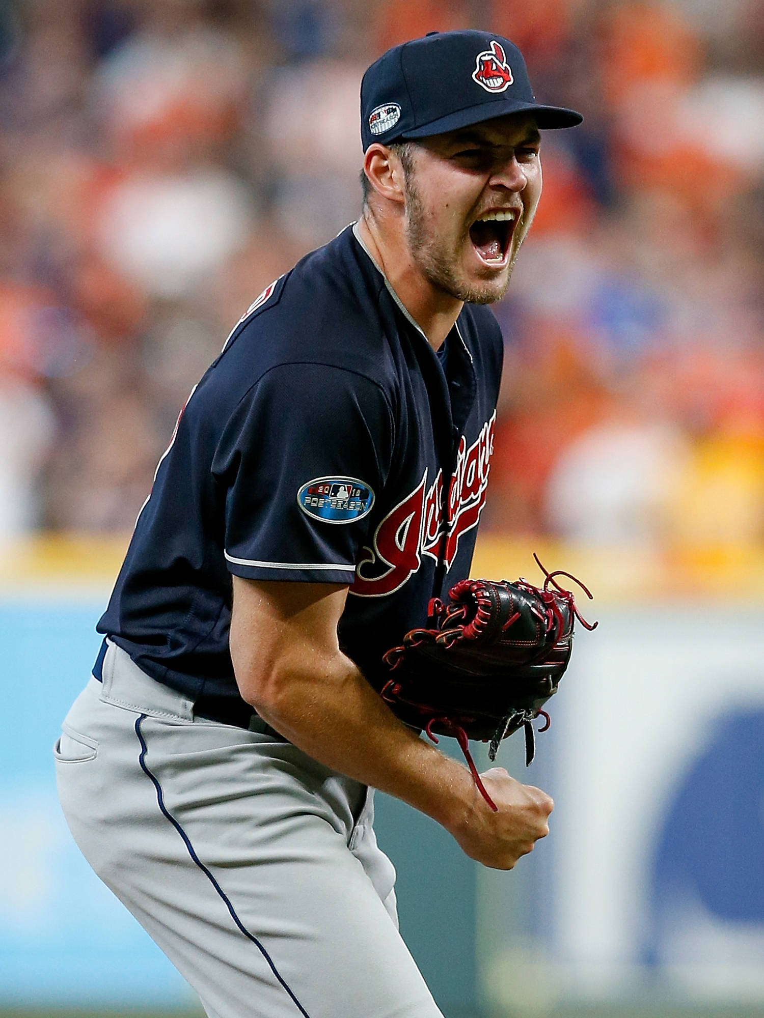 Trevor Bauer, dark blue shirt, navy uniform, Full HD Phone Wallpaper