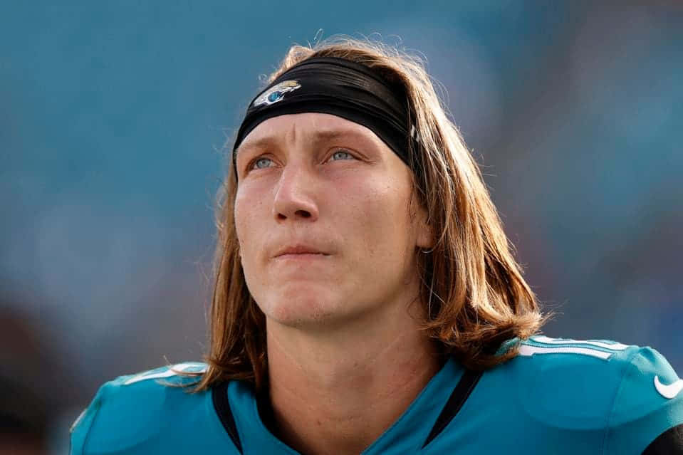 Trevor Lawrence, football player, long hair, SD Desktop Wallpaper