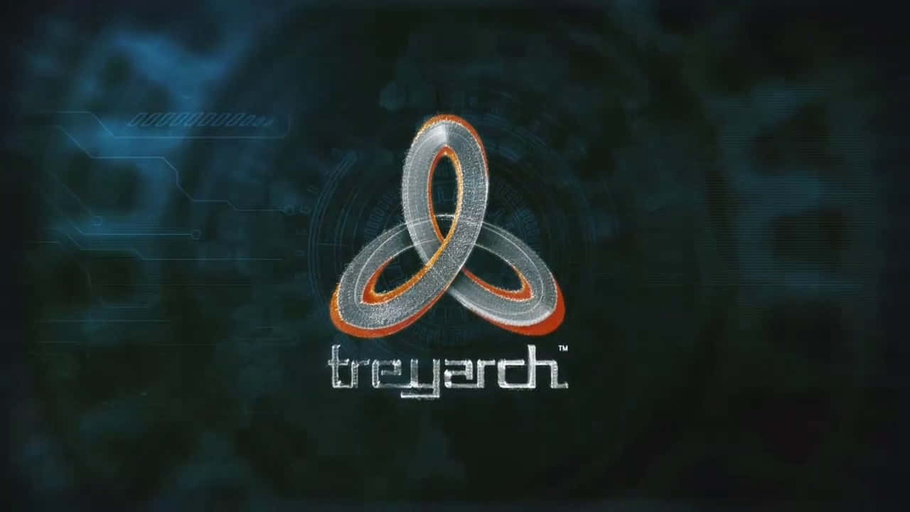 Treyarch, glowing silver, orange, HD Desktop Wallpaper