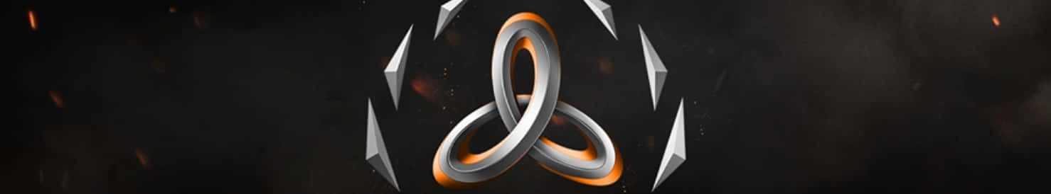 Treyarch, glowing metallic trinity knot emblem, sharp shards, HD Desktop Wallpaper