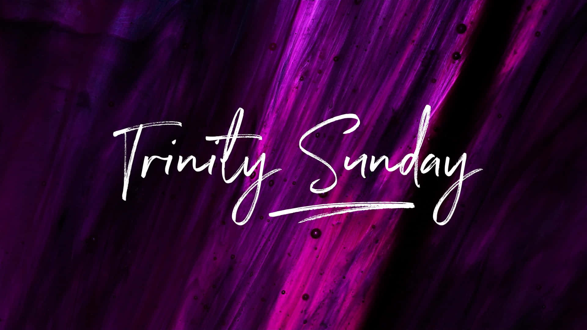 Trinity Sunday, vibrant purple, magenta, Full HD Desktop Wallpaper