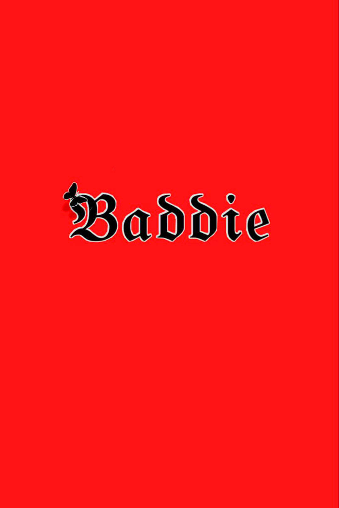 Red Baddie Gothic Style, Baddie, solid vibrant red background, HD Phone Wallpaper