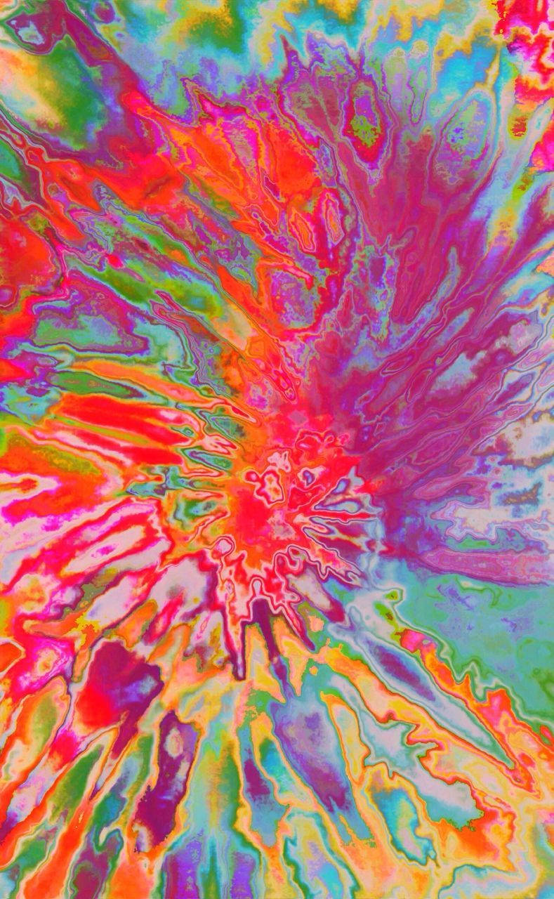Trippy Aesthetic, neon colors, psychedelic swirls, HD Phone Wallpaper