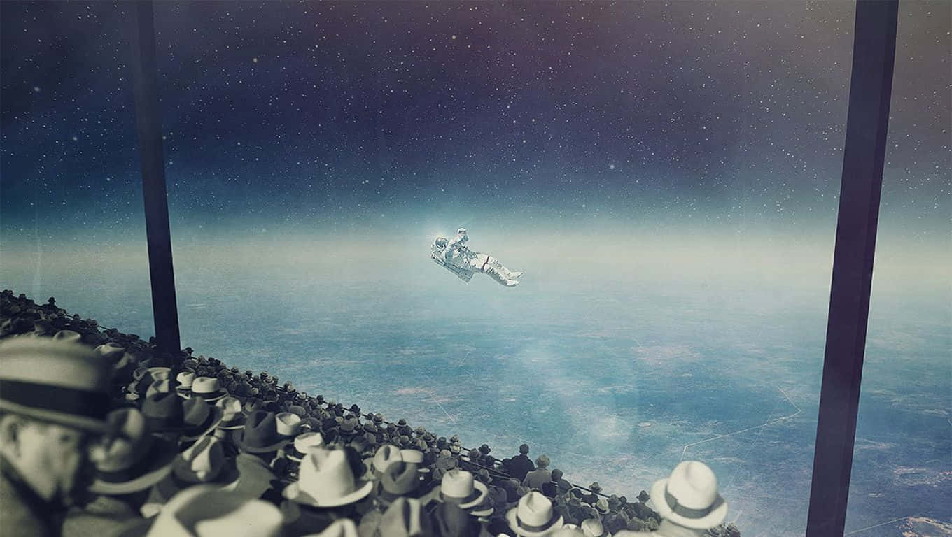 astronaut, outer space, Earth, HD Desktop Wallpaper