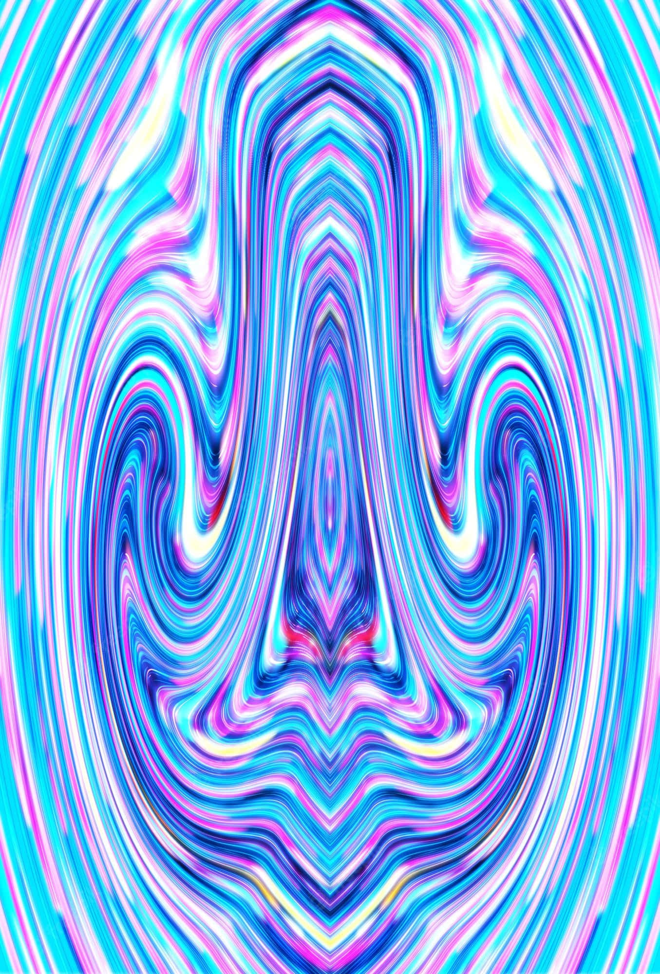 Luminous Blue, electric blue, pink, Full HD Phone Wallpaper