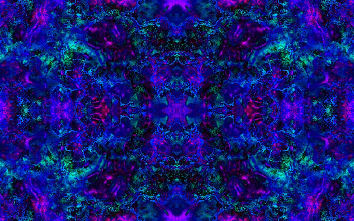 Trippy Blue, electric blues, purples, HD Desktop Wallpaper