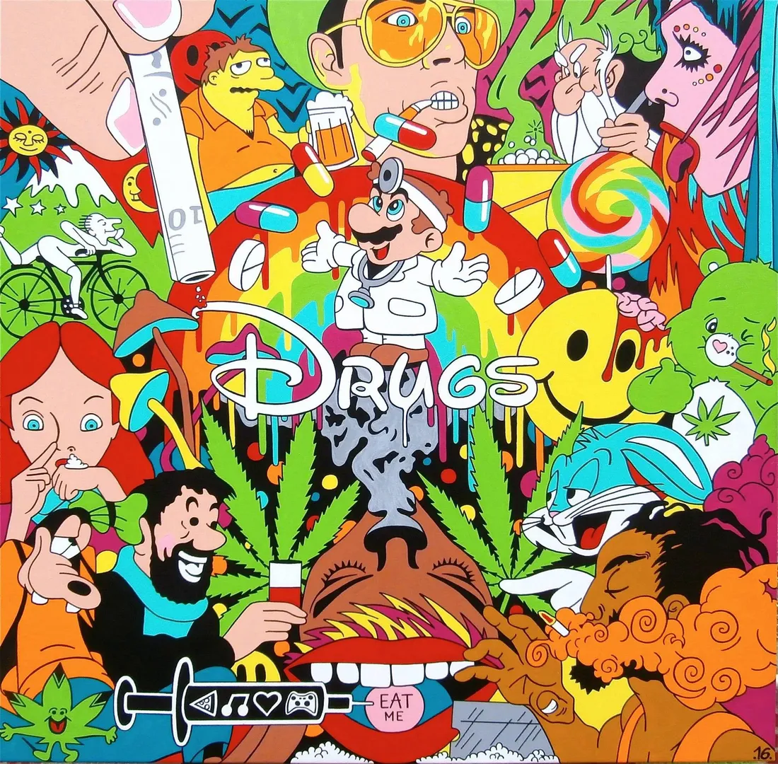 Trippy Cartoon