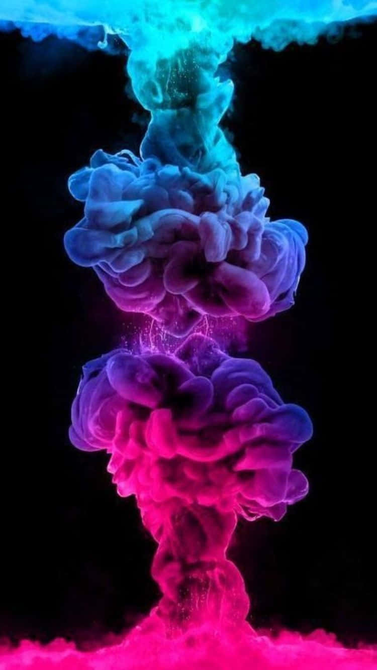 Vibrant Ink Plush Clouds, i Phone6, black void, HD Phone Wallpaper