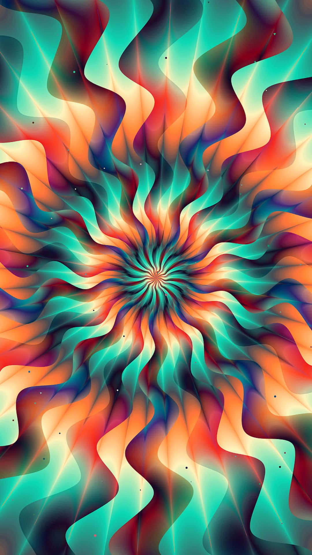 teal, orange, red, Full HD Phone Wallpaper