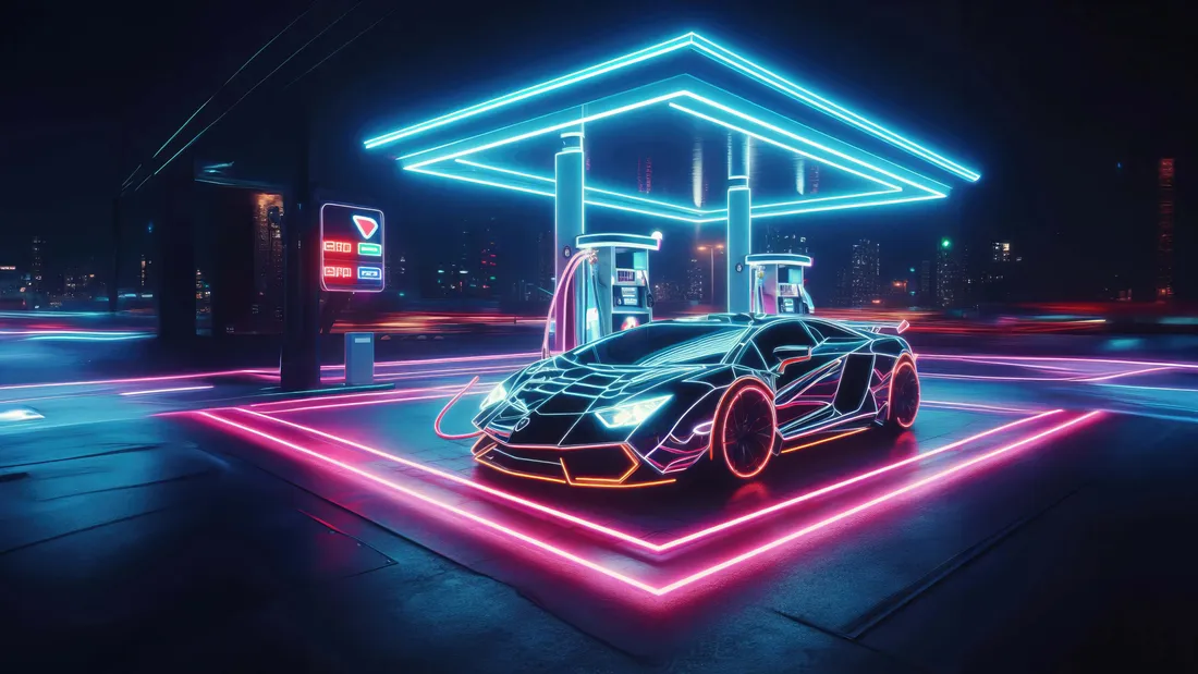 Trippy Neon Lights