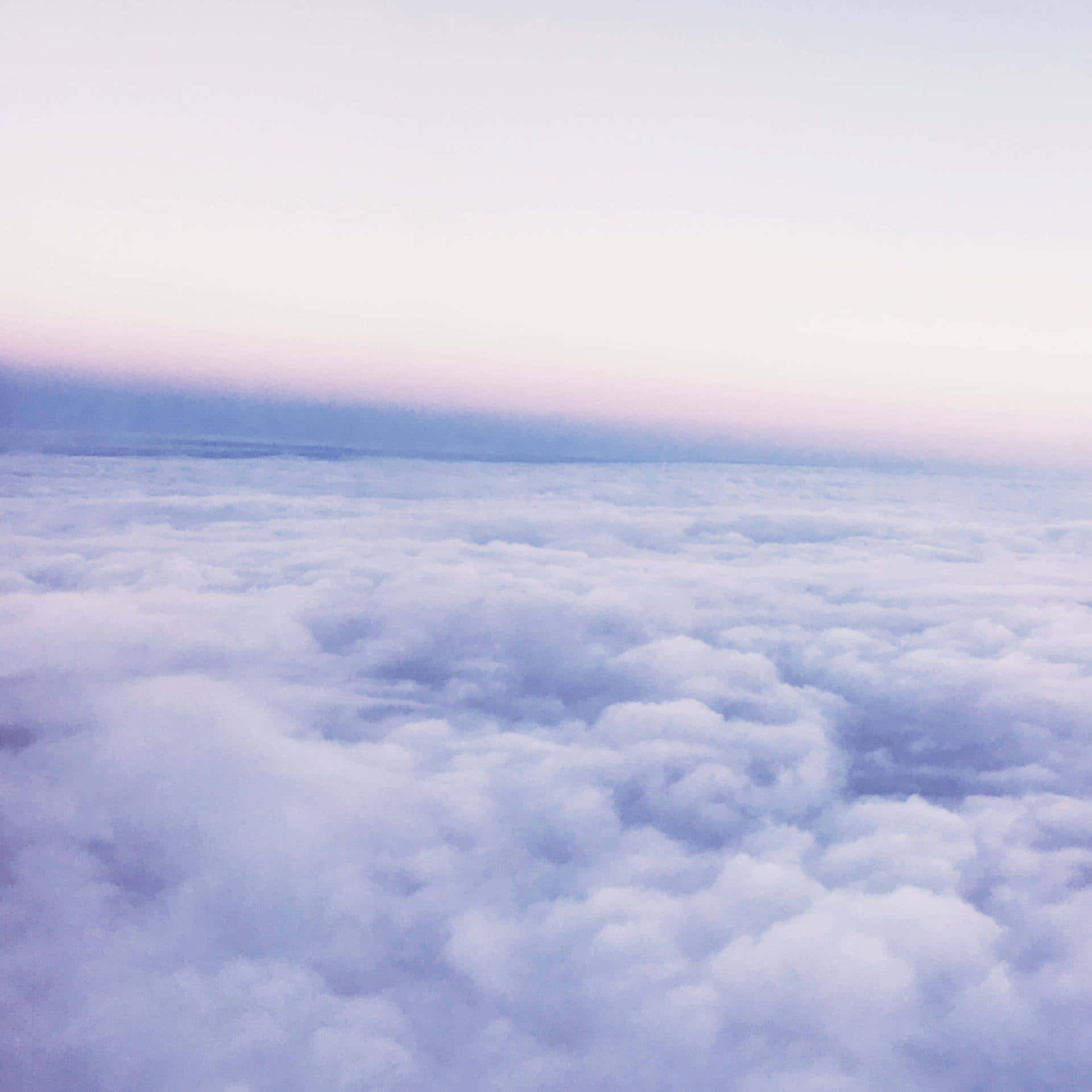 periwinkle, cloudscape, aerial view, Full HD Desktop Wallpaper