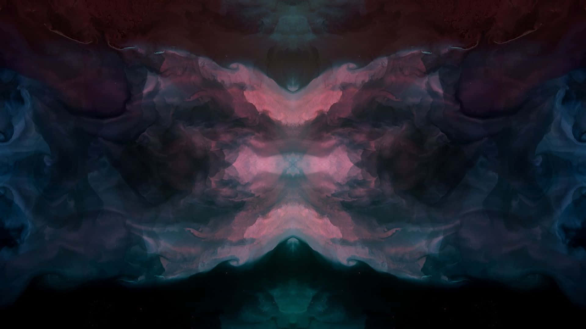 Trippy Sky, psychedelic cosmic journey, deep purples, Full HD Desktop Wallpaper