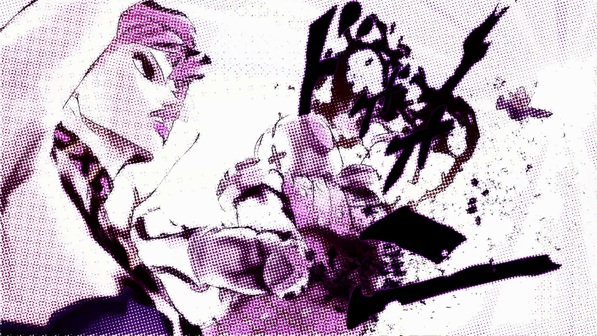 Trish Una, purple hair, bandana, Full HD Desktop Wallpaper
