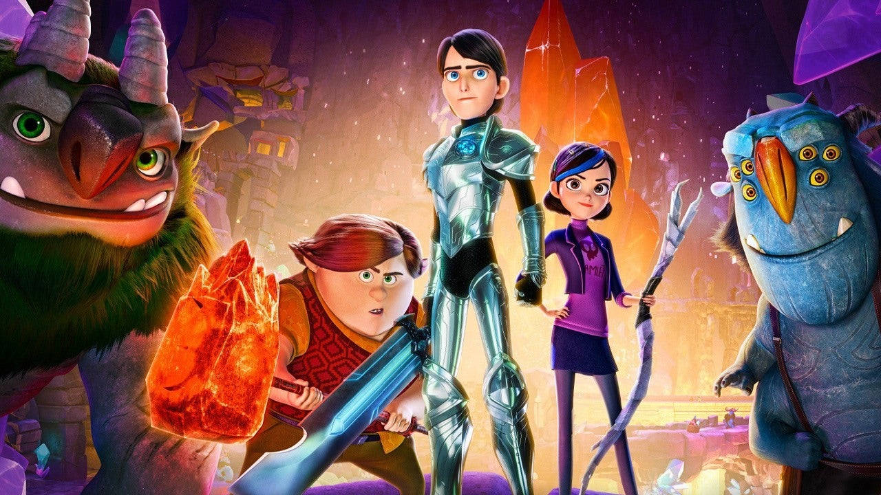 Trollhunters Tales of Arcadia, animated group, diverse characters, HD Desktop Wallpaper