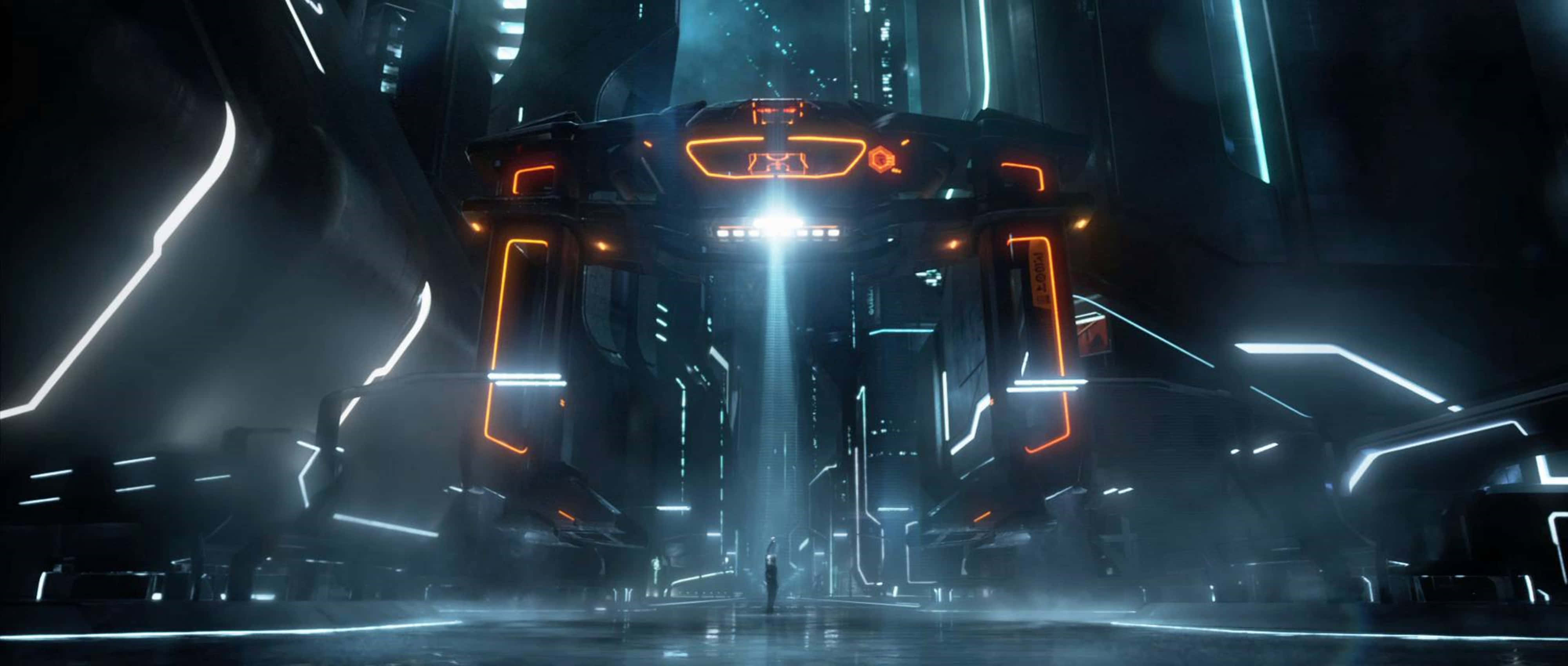Tron, 4K, neon lights, 4K Desktop Wallpaper