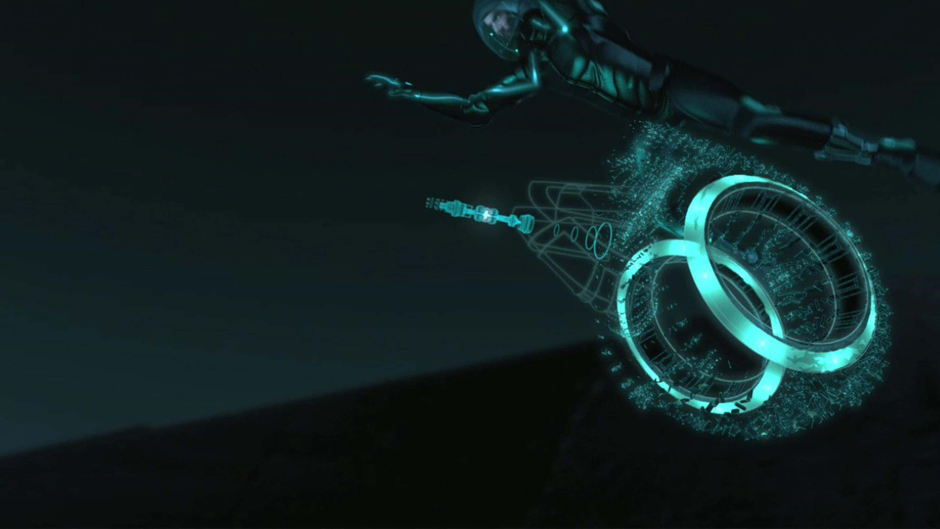 Tron, 4K, teal, 4K Desktop Wallpaper