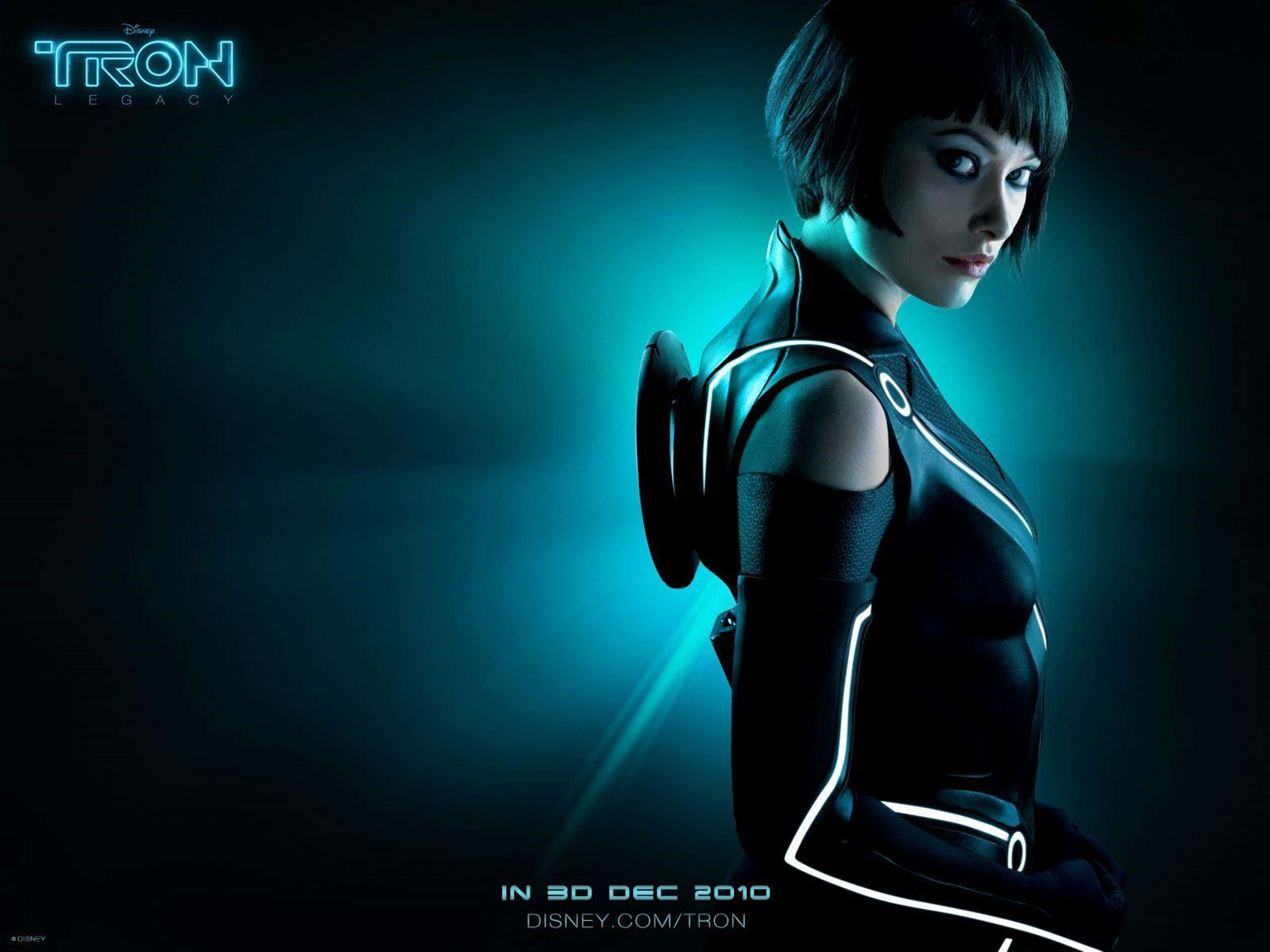 Tron 4K, neon costume, glowing futuristic suit, 4K Desktop Wallpaper