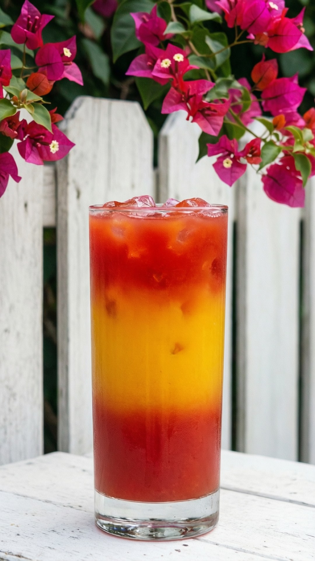 tequila sunrise, vibrant colors, flowers, Full HD Phone Wallpaper