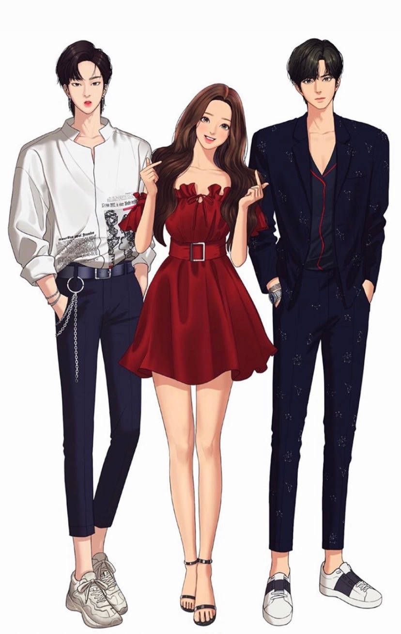 True Beauty, webtoon, red dress, HD Phone Wallpaper