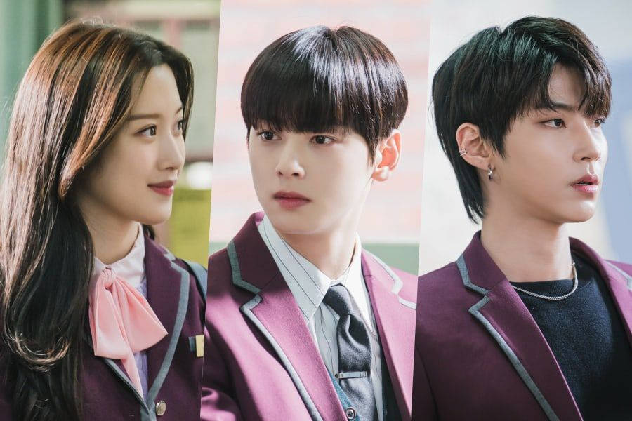 True Beauty, maroon uniforms, high school students, SD Desktop Wallpaper
