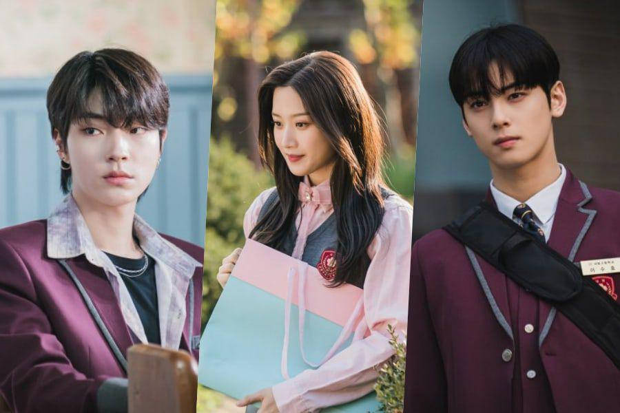 True Beauty, love triangle, maroon uniforms, SD Desktop Wallpaper