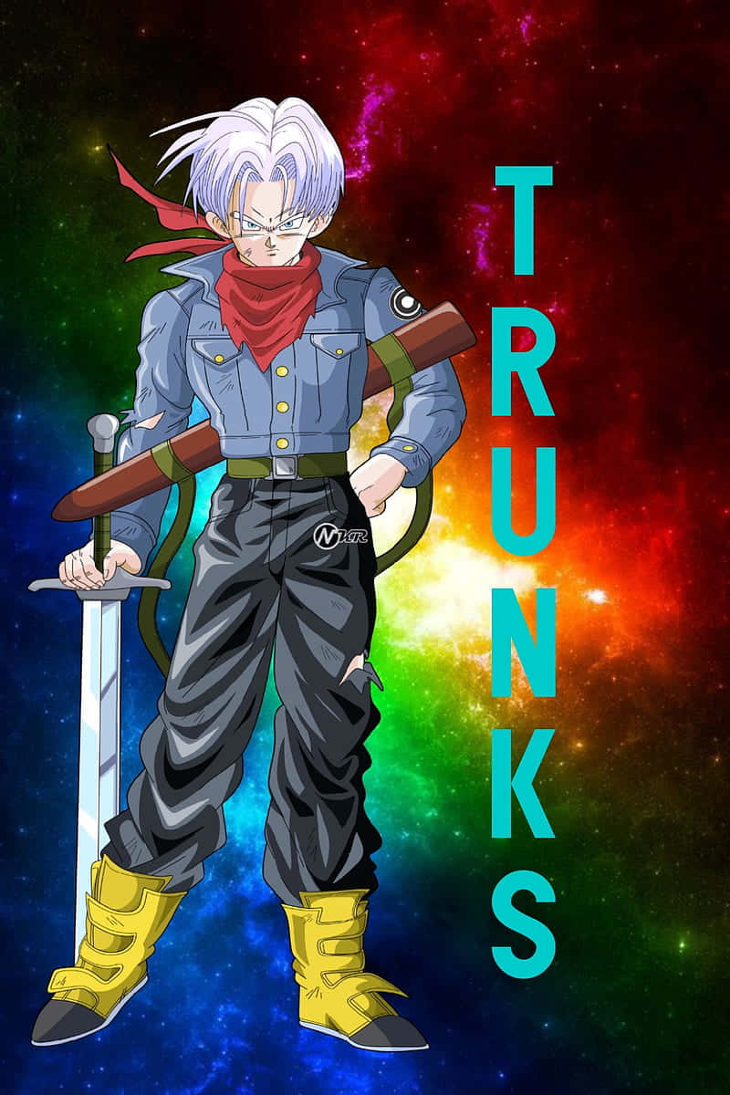 Trunks, sword, rifle, SD Phone Wallpaper