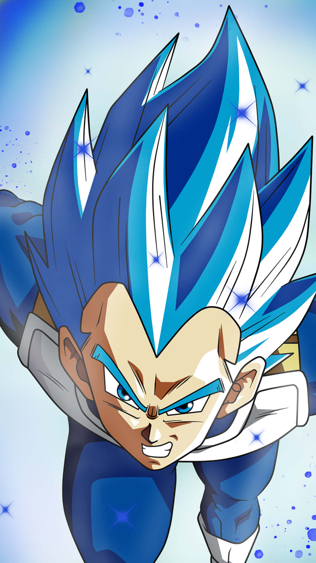 Trunks, blue-haired, glowing eyes, Full HD Phone Wallpaper
