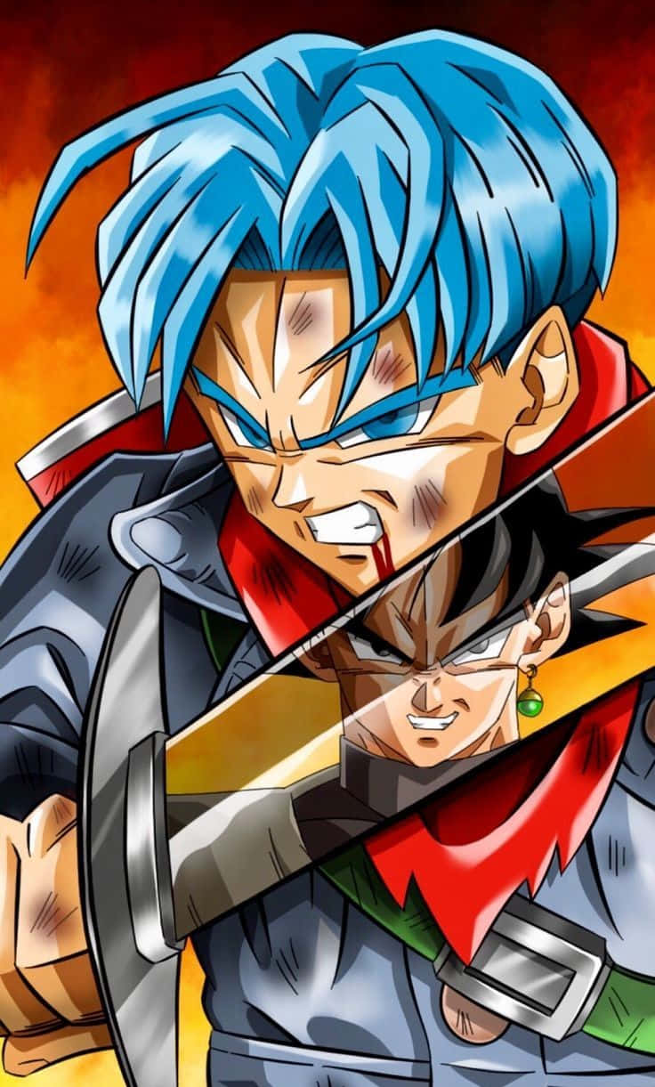 Trunks Phone, HD audio, anime warriors, SD Phone Wallpaper