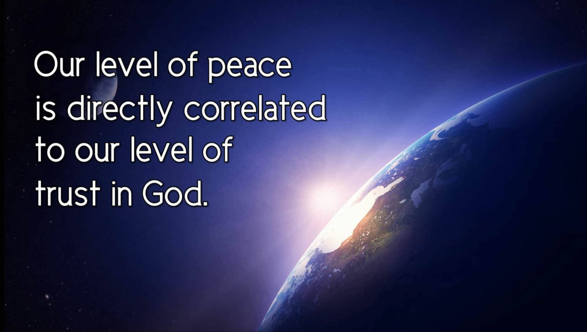 Trust In God Quotes, Earth, space, Full HD Desktop Wallpaper