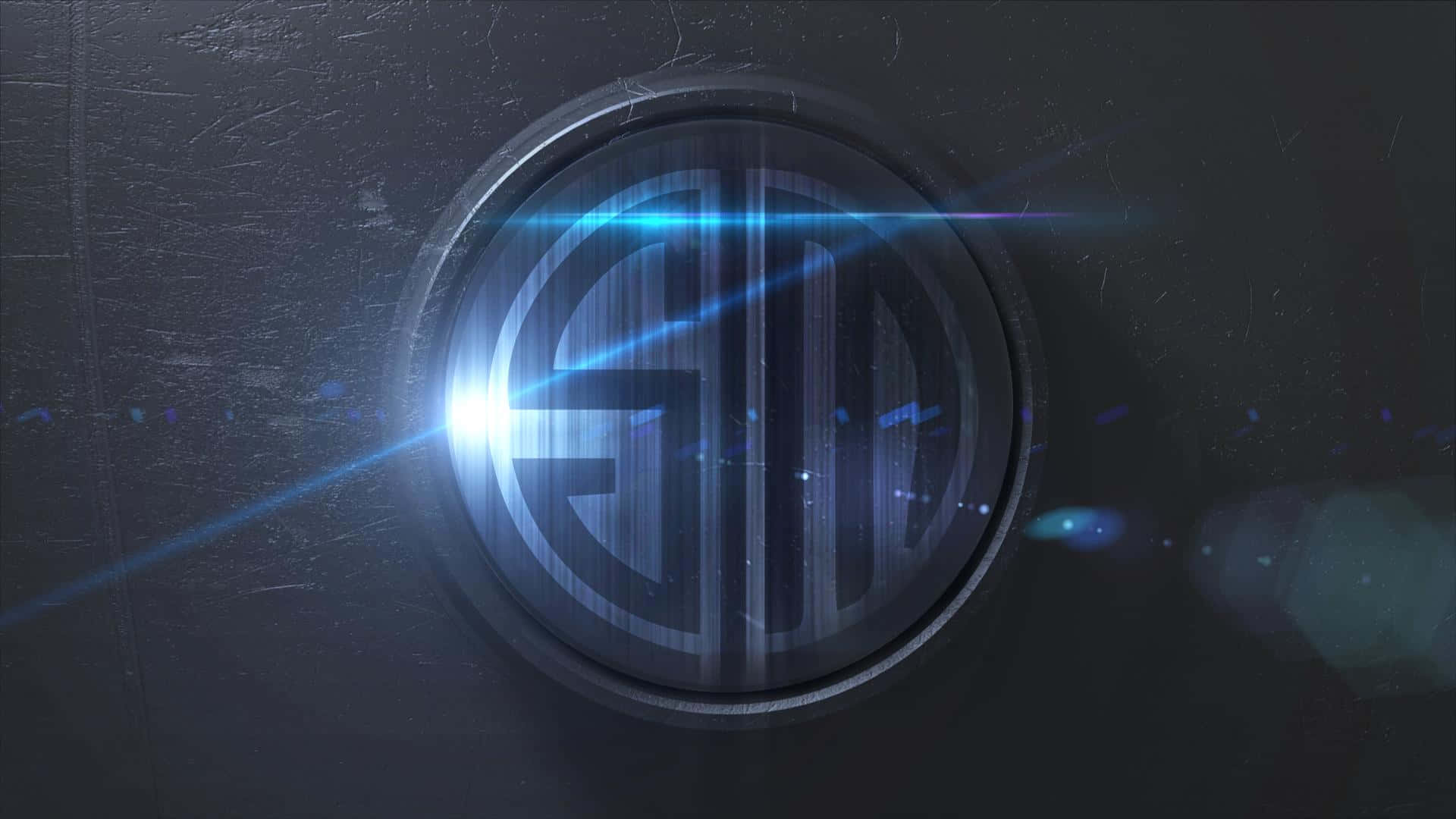 TSM, Blue Light, glowing blue futuristic logo, Full HD Desktop Wallpaper